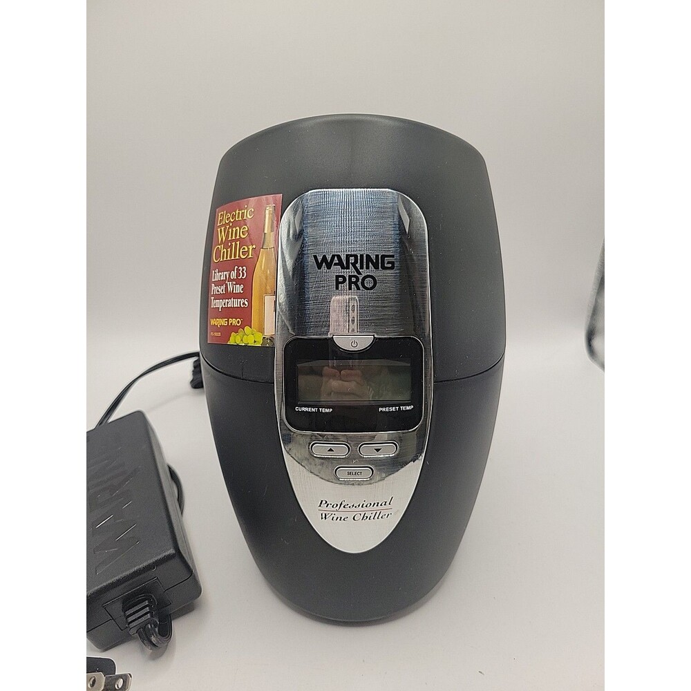 Waring Pro Professional Electric Plug in Wine Champagne Bottle Chiller PC100